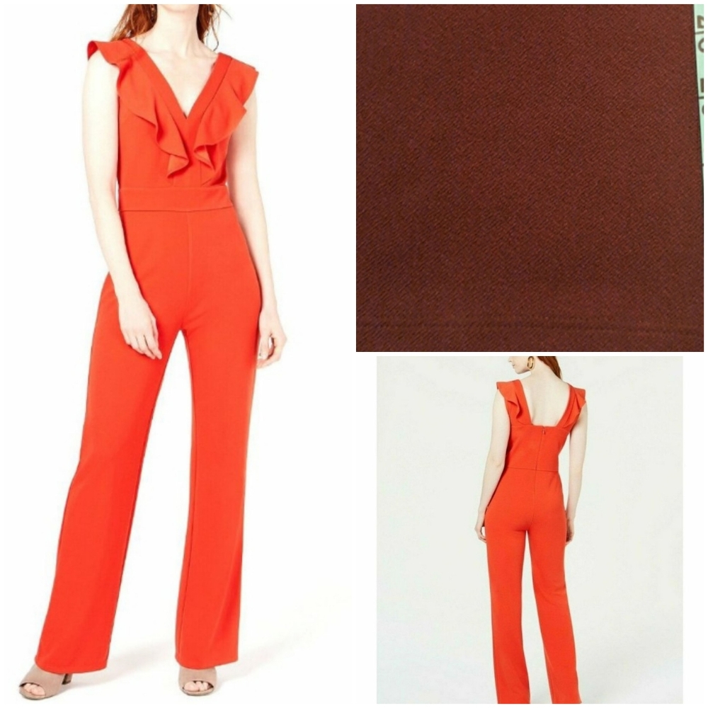 BAR 111 burgundy jumpsuit